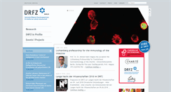 Desktop Screenshot of drfz.de