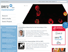Tablet Screenshot of drfz.de