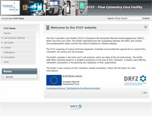 Tablet Screenshot of fccf.drfz.de